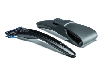 Подарочный набор Bolin Webb X1, бритва X1 черная, дорожный чехол BW-X1-SET-CASE-BLK 