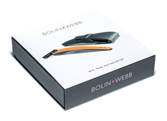 Подарочный набор, бритва R1-S оранжевая, дорожный чехол BW-R1-SET-CASE-ORA 