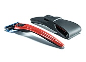 Подарочный набор Bolin Webb X1, бритва X1 красная, дорожный чехол BW-X1-SET-CASE-RED 