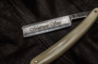 Дамасская сталь Опасная бритва Wacker 6/8” 7789 