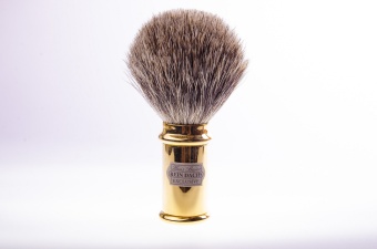 Hans Baier Помазок, барсучий ворс, металлический 520011