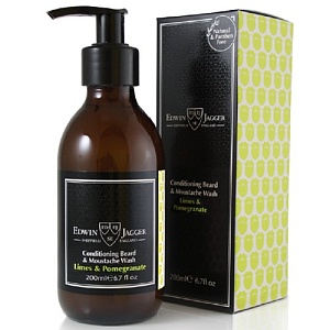 Шампунь для бороды и усов Edwin Jagger Limes & Pomegranate BWLP
