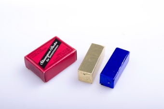 Двойная паста для ремня зеленая и черная 502