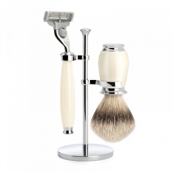 Muehle Бритвенный набор цвет слоновой кости 3 предмета станок Mach3 S 091 K 57 M3