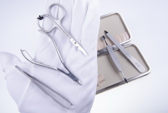 Маникюрный набор MJK,CROCO (5 пр.) 2141-06CR