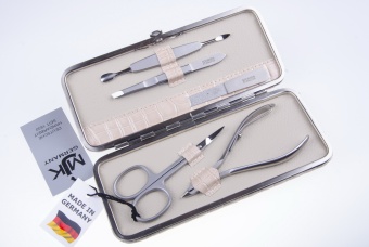 Маникюрный набор MJK,CROCO (5 пр.) 2141-06CR