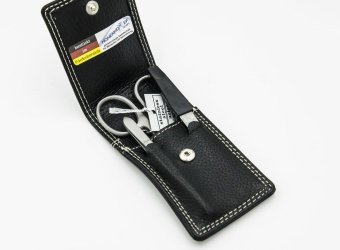 Маникюрный набор Kniebes 3 предмета Черный 3310-0902