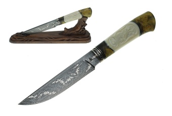 Нож из дамасской стали 5312