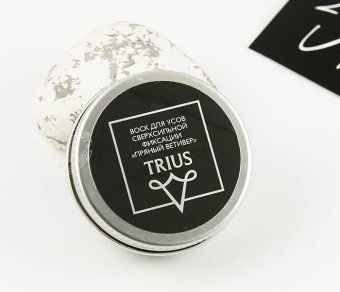 Воск для усов сверхсильной фиксации "Пряный ветивер" vospr