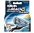 Сменные лезвия Gillette Mach3 Turbo 2шт GM3T2