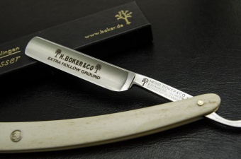 Опасная бритва Extra Hollow Ground Elfenbein H. Boker & CO 4/8” 140503 