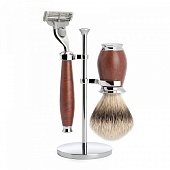Muehle Бритвенный набор из бриара, 3 предмета, станок Mach3 S 091 H 59 M3