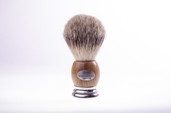 Hans Baier Помазок, серебристый барсук, натуральное дерево 53631