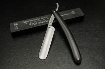 Бритва опасная Boker Classic Schwarz 5/8” 140202 