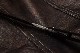 Бритва опасная из дамасска Hans Boker 5/8” 7799 