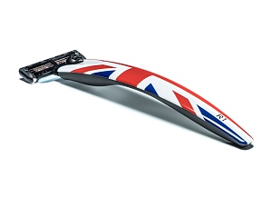 Bolin Webb Бритва Bolin Webb R1, Union Jack, Gillette Mach3 BW R1 JACK