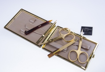 Маникюрный набор MALTESER, GOLD (5 пр.) 86-5085
