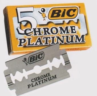 Лезвия (сменные) для Т-образной бритвы Bic (Греция) BCP