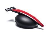 Подарочный набор Bolin Webb R1, бритва R1-S красная, подставка R1 GIFTBOX STAND R1 RED 