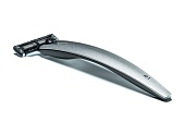 Bolin Webb Бритва Bolin Webb R1, серебристая, Gillette Mach3 BW R1 ARG