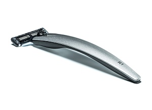 Bolin Webb Бритва Bolin Webb R1, серебристая, Gillette Mach3 BW R1 ARG