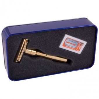 Позолоченный Т-образный станок Merkur Futur 762 003 